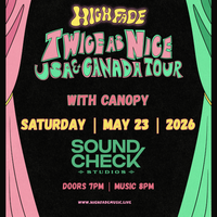 Canopy at Soundcheck Studios - Supporting High Fade