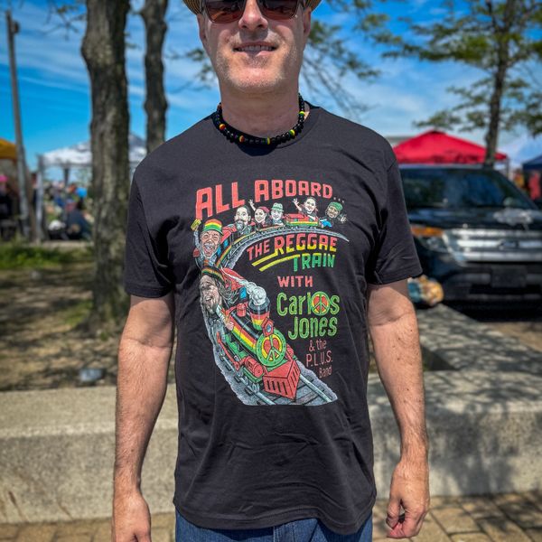 Reggae Train T-Shirt Black (S, M, L, XL)