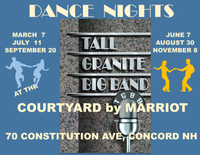 Tall Granite Big Band Dance Night at Grappone Center in Concord