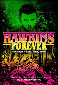AIDAN FISHER at HAWKINS FOREVER