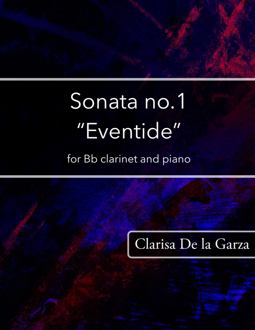 Sonata no.1 "Eventide" - digital download