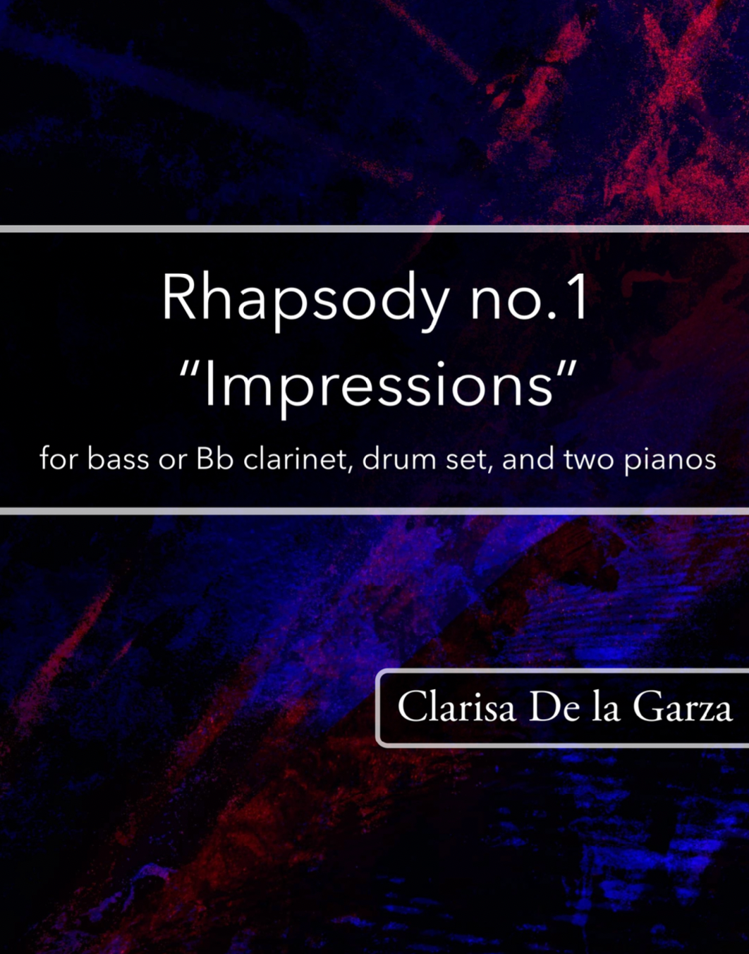 Rhapsody no.1 "Impressions" - digital download