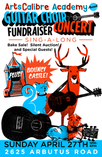 Guitar Choir Artscalibre fundraiser
