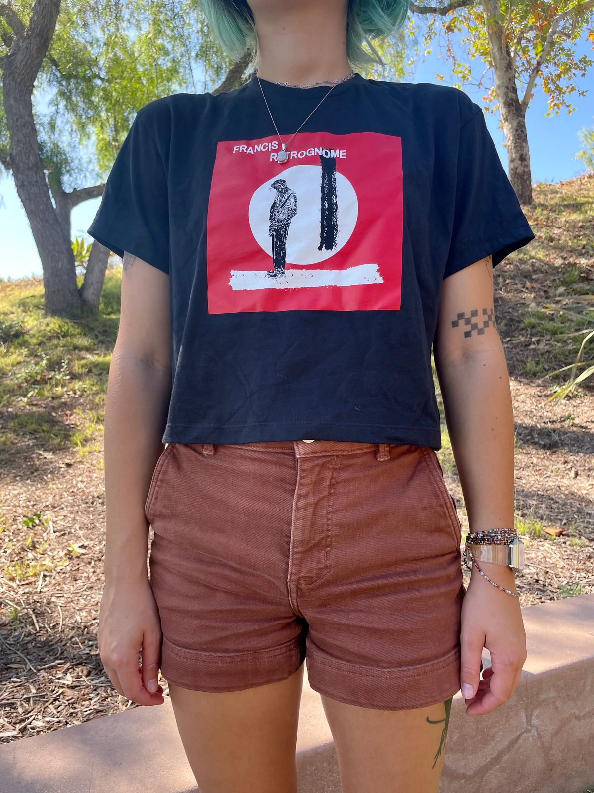 OG Francis Retrognome Crop Top