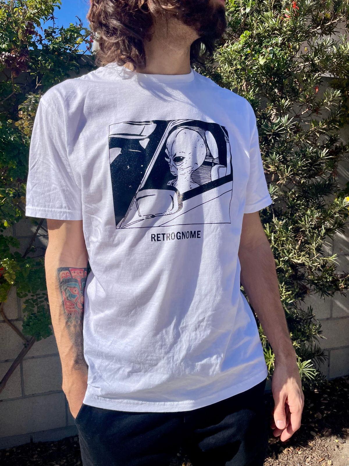 Retrognome Alien Chase Tee Unisex