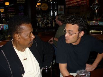 with Eddie Floyd, NYC 2006
