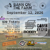 Cabin Fever @ Barn On The Farm