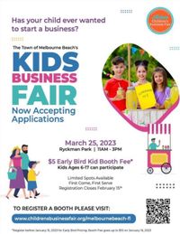 Destiny Sewell at Ryckman Park for kids business fair with FULL BAND