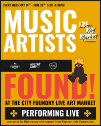 LIVE ART MARKET @ CITY FOUNDRY STL