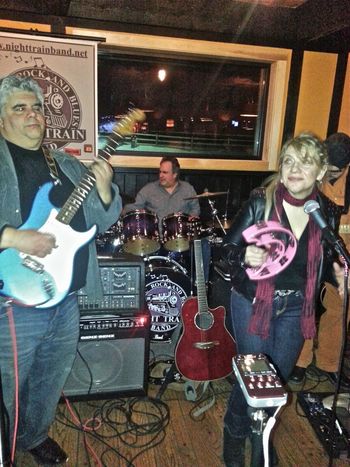 NIGHT TRAIN PERFORMING AT DADDY O'S, HOPEWELL JUNCTION, NY - 2/8/13.
