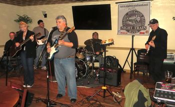 NIGHT TRAIN PERFORMING AT OFF THE GRID, HARRISON, NY - 11/9/13.

