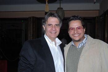 Tito Puente Jr. and Charlie. Miami 2009
