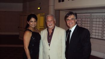 Hialeah Race Track and Casino owner Mr. John Brunetti and Carmen and I.
