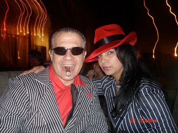 Bonnie and Clide in Vegas bring home the loot.

