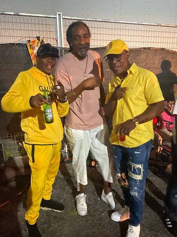 Winston Paddy, Spragga Roots and Richie Poo
