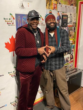 Winston Paddy and Ras Morgan
