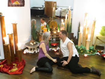 At Europa Park (Germany) - Yoga Week Retreat (2013)
