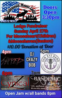Fundraiser @Lindenwold Moose Lodge 
