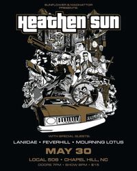 HEATHEN SUN, LANiiDAE, FEVERHILL, MOURNING LOTUS