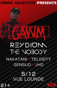 Codex Collective presents: GAWM at Vue Lounge