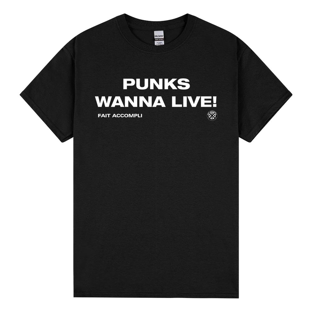 PUNKS WANNA LIVE! TEE