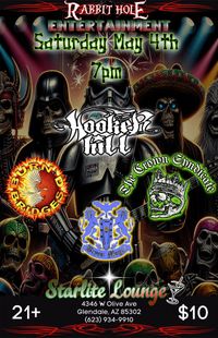 BURN'D BRIDGES w/ HOOKER HILL/THE CROWN SYNDICATE/BRYON MOGUL