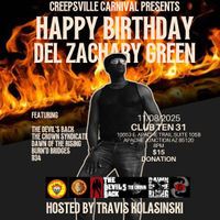 CREEPSVILLE PRESENTS....(BURN'D BRIDGES BIRTHDAY PERFORMANCE)