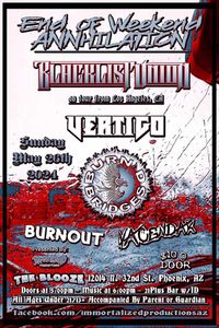 BURN'D BRIDGES-END OF THE WEEKEND ANNIHILATION PREFORMANCE