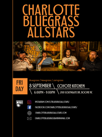 Charlotte Bluegrass Allstars at Coyote Kitchen