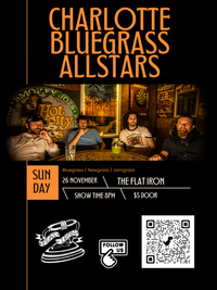 Charlotte Bluegrass Allstars at Flat Iron