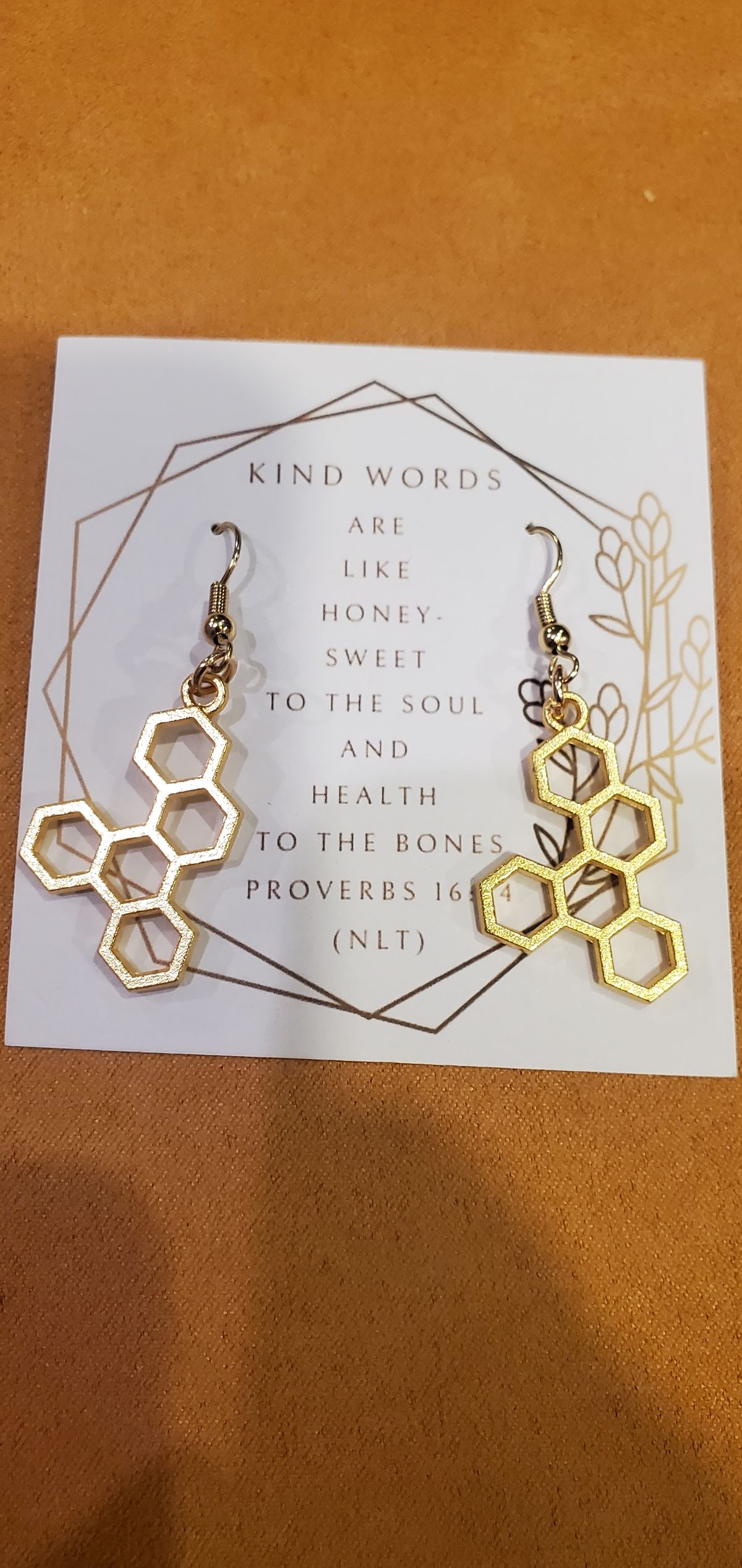 Honeycomb Earrings