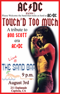 Touch'd Too Much Rocks Capitola ! ! !