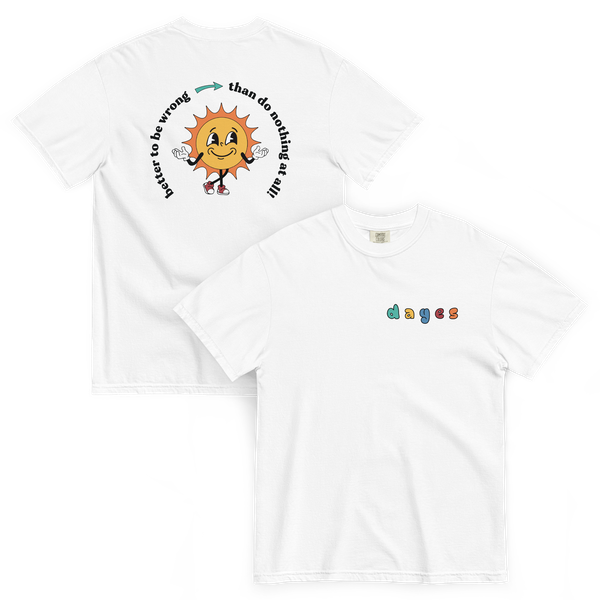 Misty Mornings heavyweight t-shirt