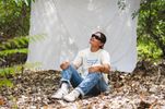 Ailani Logo Tee - Ivory