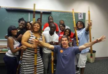 w/ DC area high school students
