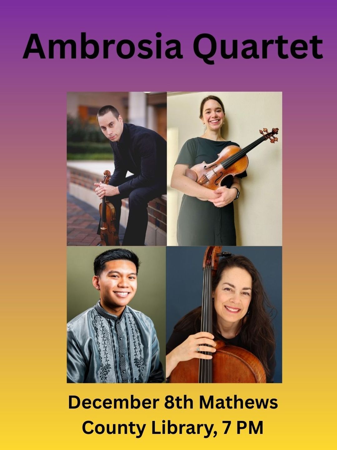 Ambrosia Quartet business photo