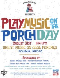 Play Music on the Porch Day
