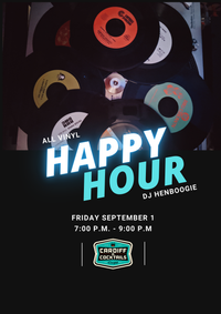 ALL VINYL HAPPY HOUR W/ HEN BOOGIE