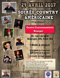 Soirée Country Americaine