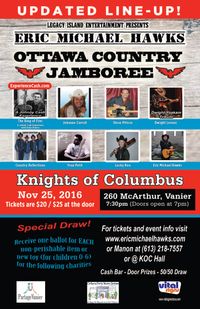 ERIC MICHAEL HAWKS' Ottawa Country Jamboree 