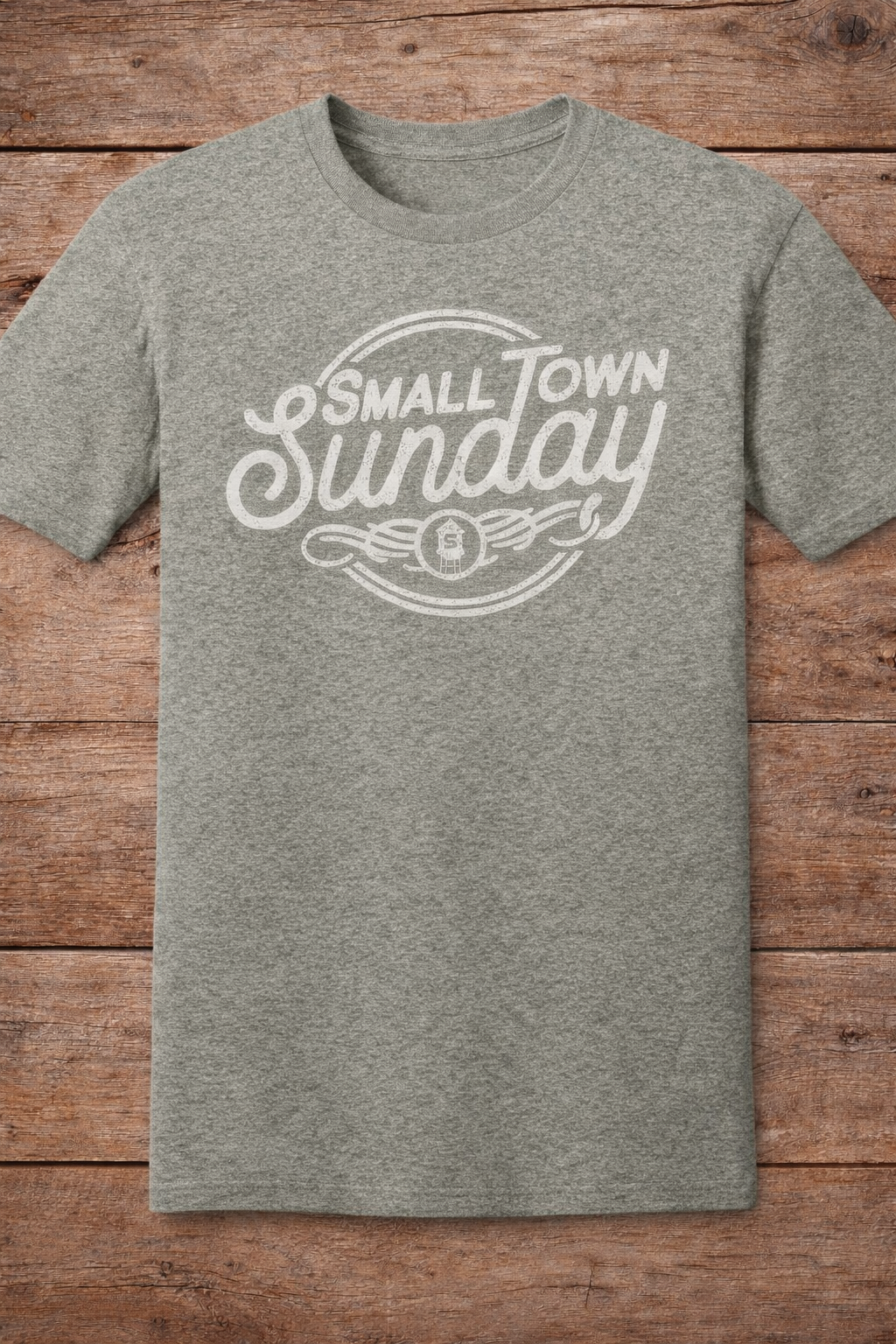 Official Small Town Sunday Logo Tee