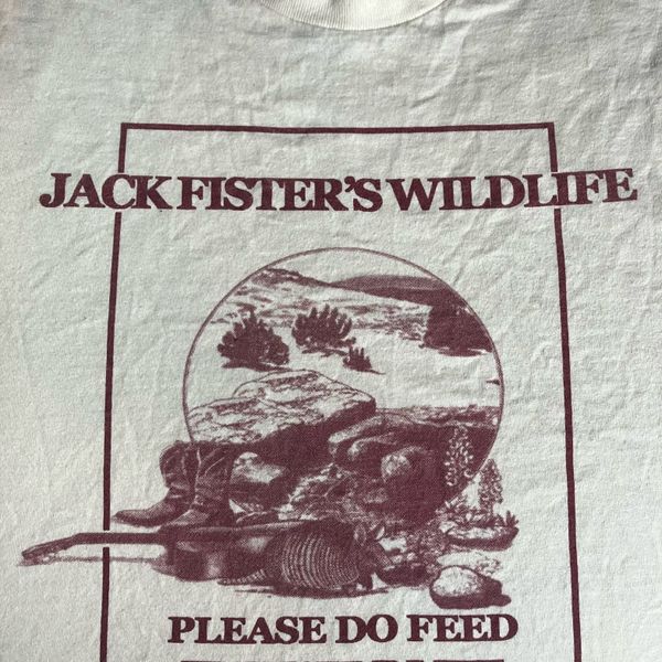 Natural N’ Maroon “Please Do Feed The Wildlife” T-Shirt