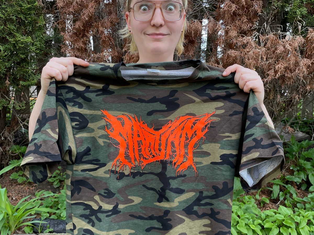 Mary Jam Metal Logo Tee