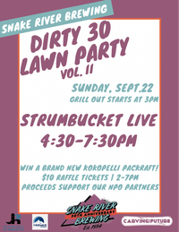 Snake River Brewing Dirty 30 Lawn Party