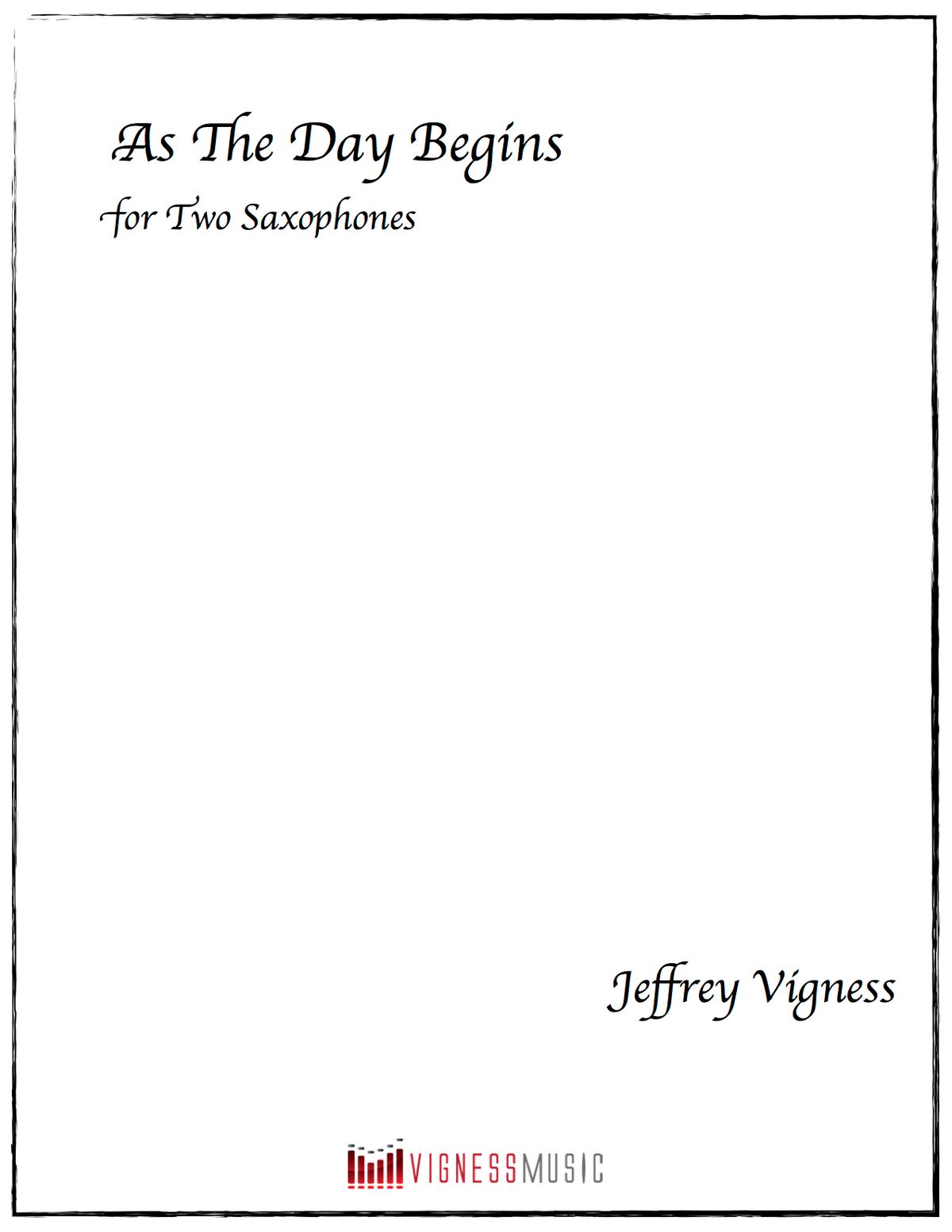 As the Day Begins