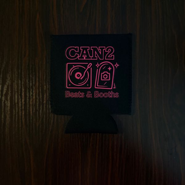 DJ cant2 beats and booths coozies 