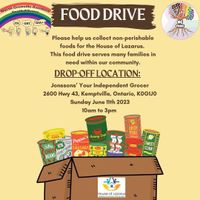 NGRYA/NG PRIDE Food Drive for House of Lazarus