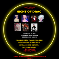**OFFICIALLY SOLD OUT** NGRYA Presents "A Night of Drag"
