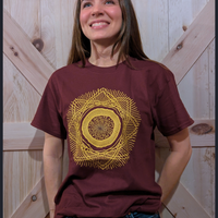 Atomic Tee - Maroon