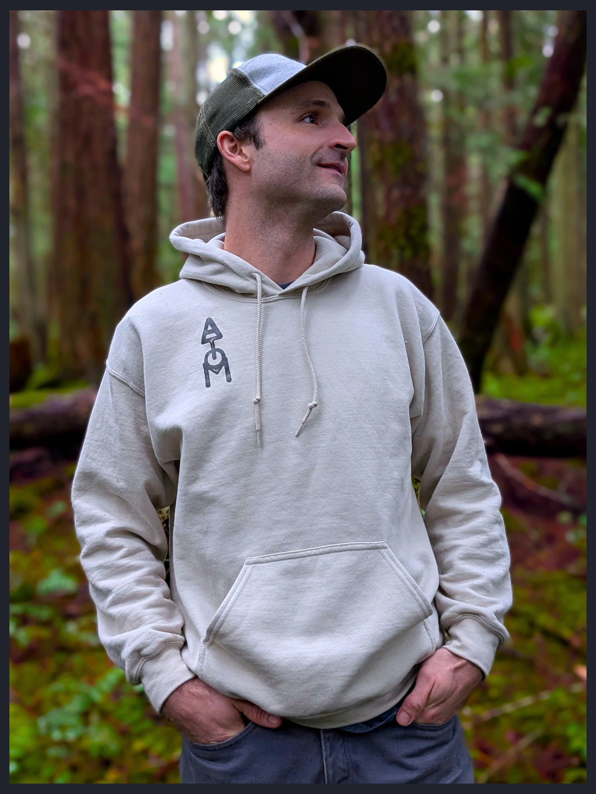 Atomic Hoodie - Sand (Atomic Crest)
